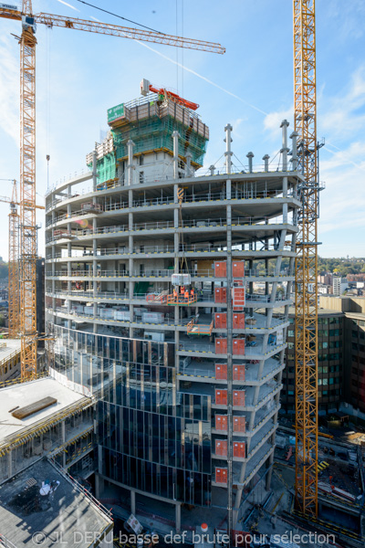 tour des finances à Liège